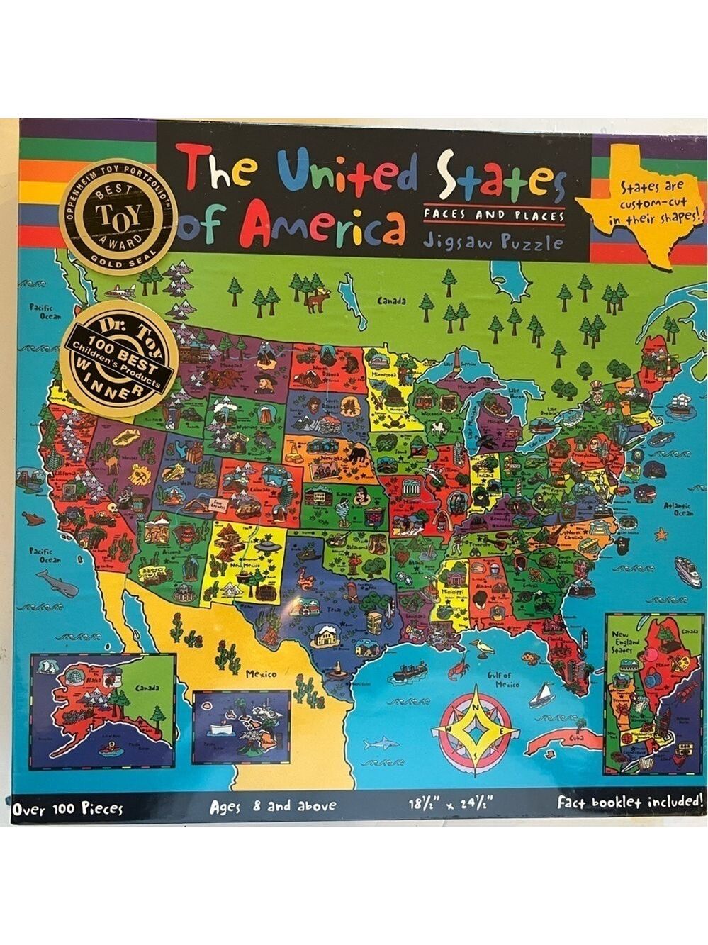 The United States of America Jigsaw Puzzle - Great American Puzzle Factory